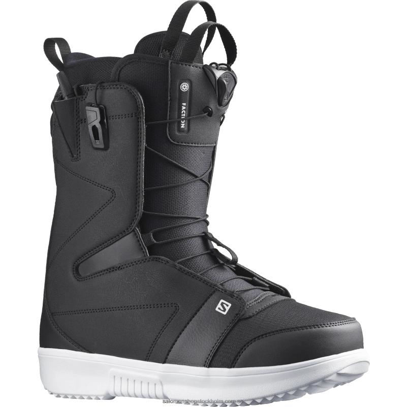 Salomon svart vit snowboardskor för män - fraktion T82RP1111