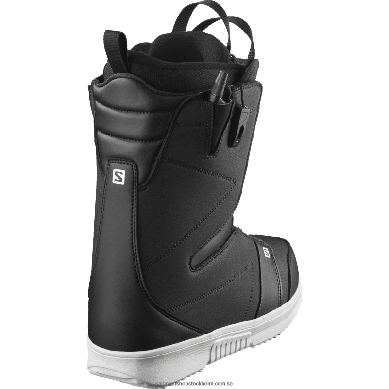 Salomon svart vit snowboardskor för män - fraktion T82RP1111