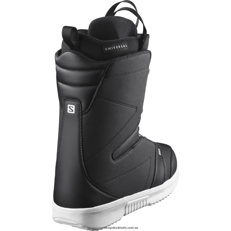 Salomon svart vit snowboardskor för män - fraktionsboa T82RP600