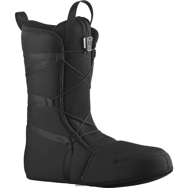 Salomon svart vit snowboardskor för män - fraktionsboa T82RP600