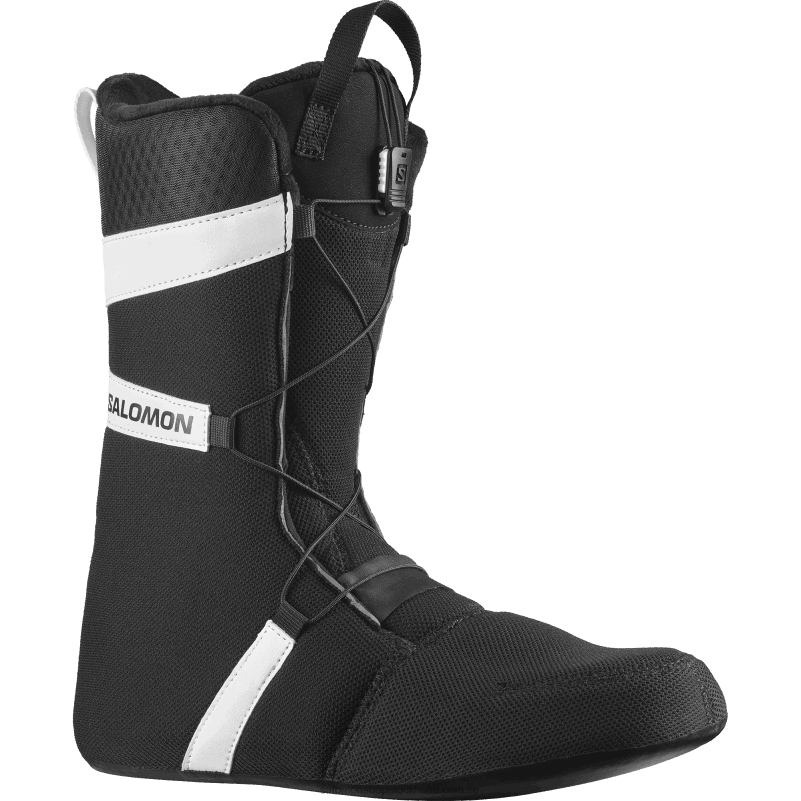 Salomon svart vit snowboardstövlar för män - lansera spets sj boa T82RP597