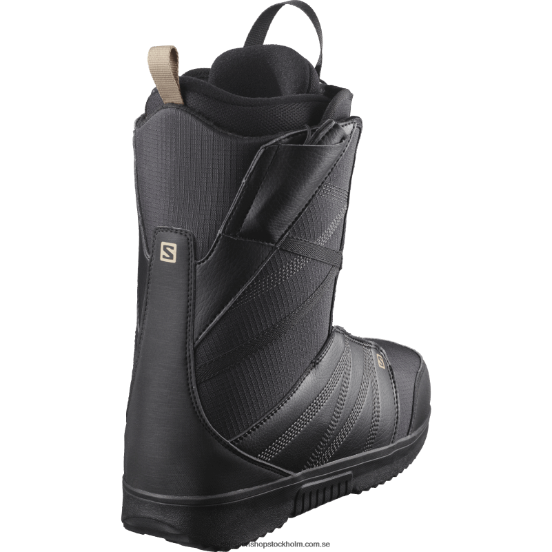 Salomon svarta/rostade cashewnötter snowboardstövlar för män - titan T82RP596