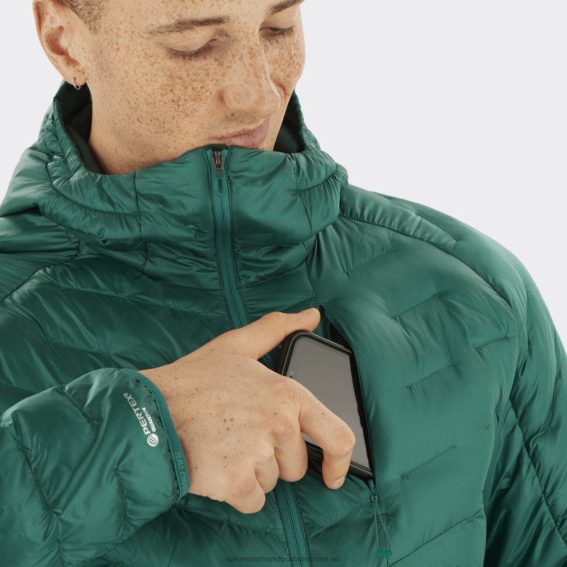 Salomon Stilla havet Isolerad huvjacka för män - outline primaloft T82RP1088