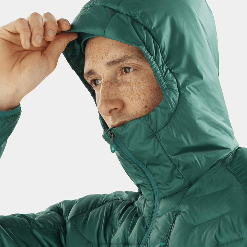 Salomon Stilla havet Isolerad huvjacka för män - outline primaloft T82RP1088