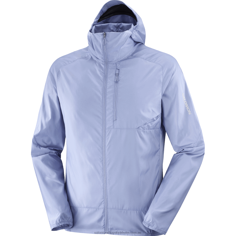 Salomon engelsk herrgård vindjacka herr hoodie - bonatti sidvind T82RP1090