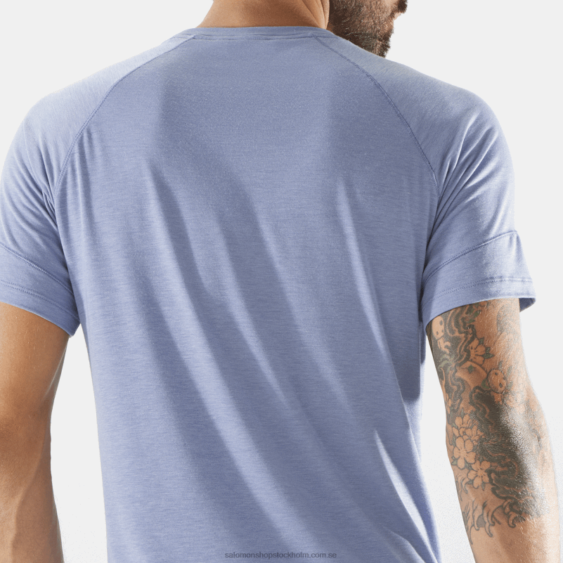 Salomon engelsk herrgård/ljung kortärmad t-shirt herr - runlife T82RP1198