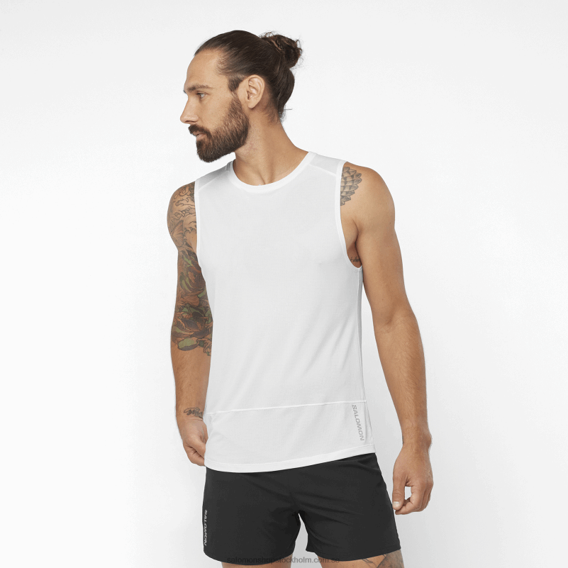 Salomon vit herrstridsvagn - crossrun T82RP228