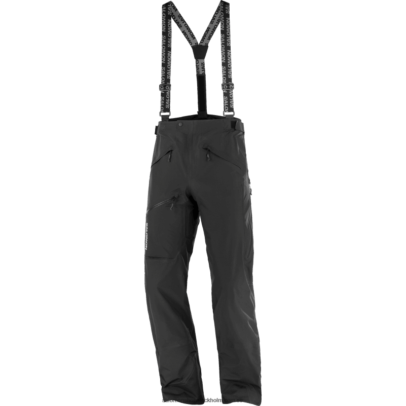Salomon djup svart herrbyxor - mtn gore-tex T82RP256