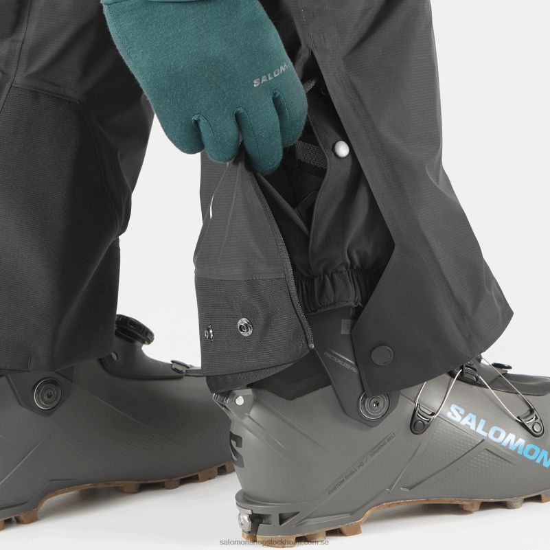 Salomon djup svart herrbyxor - mtn gore-tex T82RP256