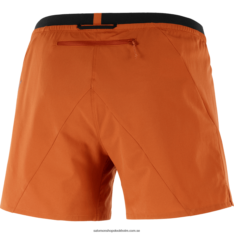 Salomon bränd ockra shorts för män - kors 5 T82RP271
