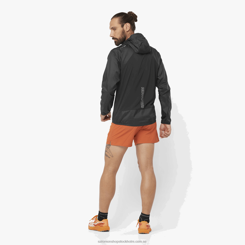 Salomon bränd ockra shorts för män - kors 5 T82RP271
