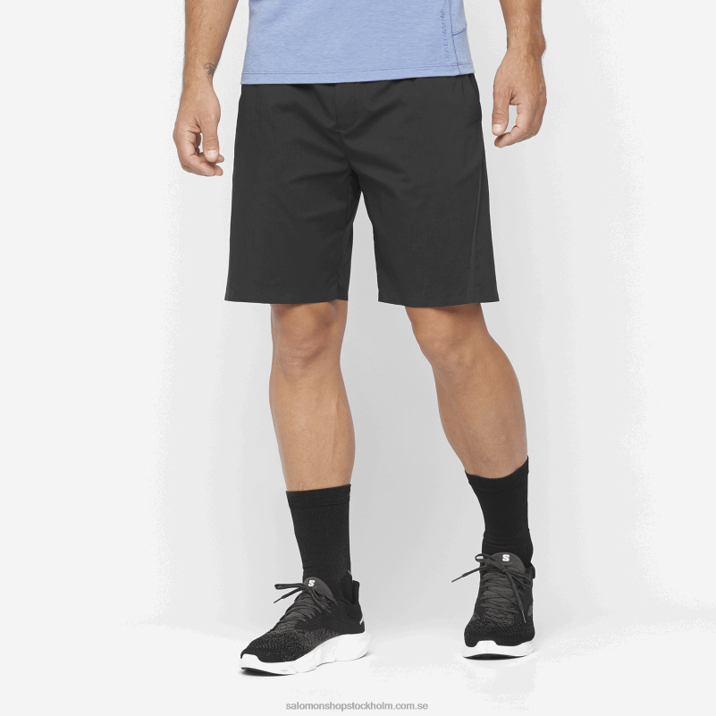 Salomon djup svart herrshorts - runlife T82RP261