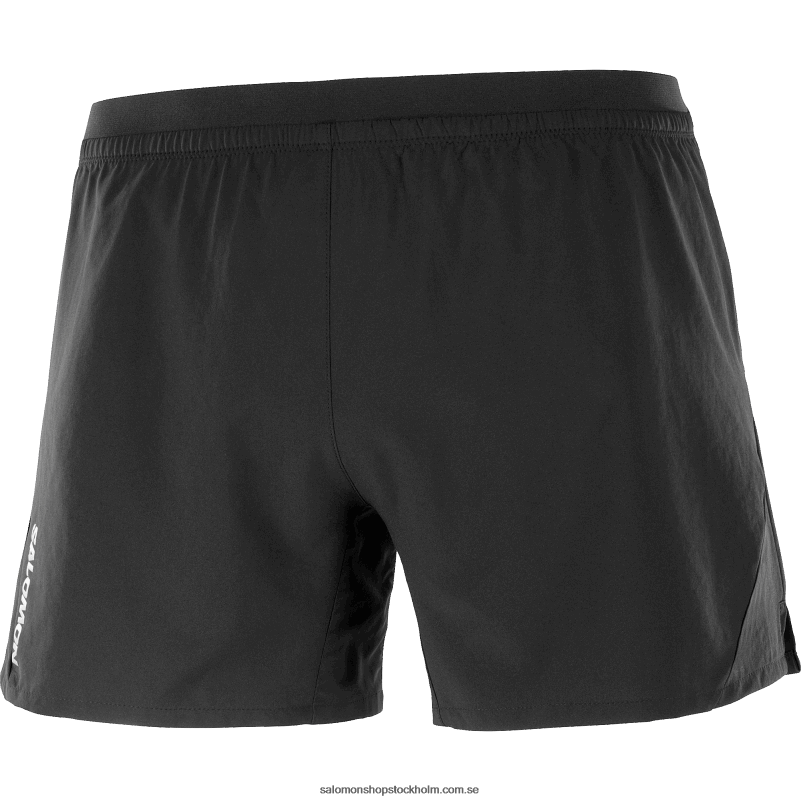 Salomon djup svart shorts för män - kors 5 T82RP272