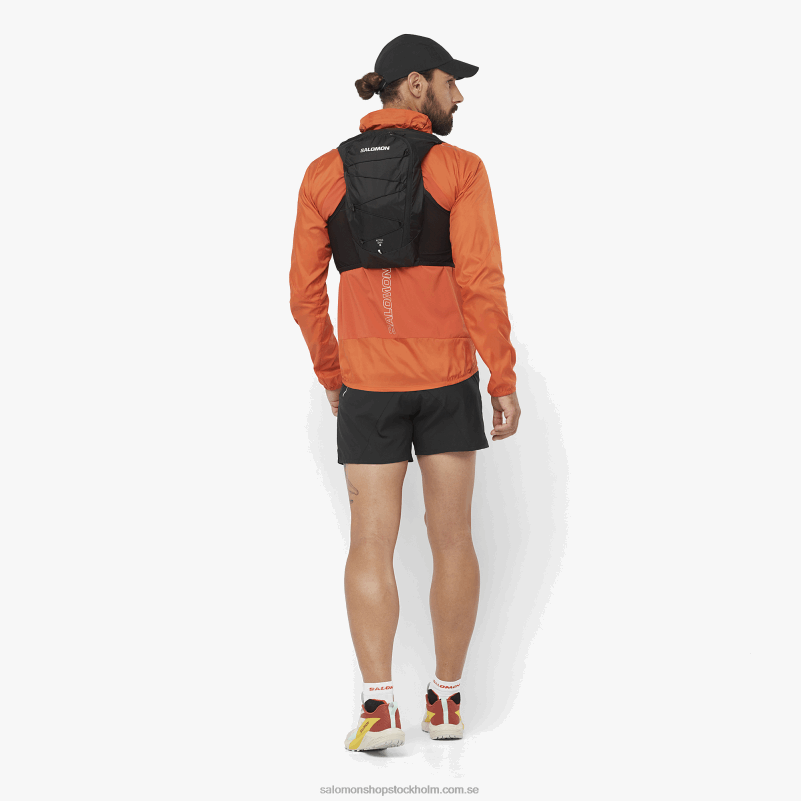 Salomon djup svart shorts för män - kors 5 T82RP272