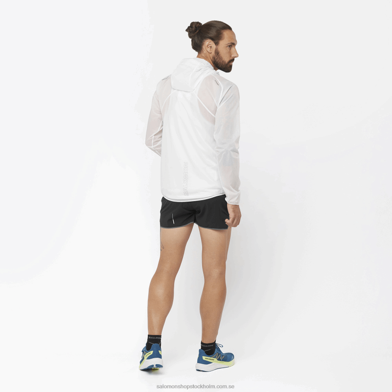 Salomon djup svart shorts för män - sense aero 3 T82RP288