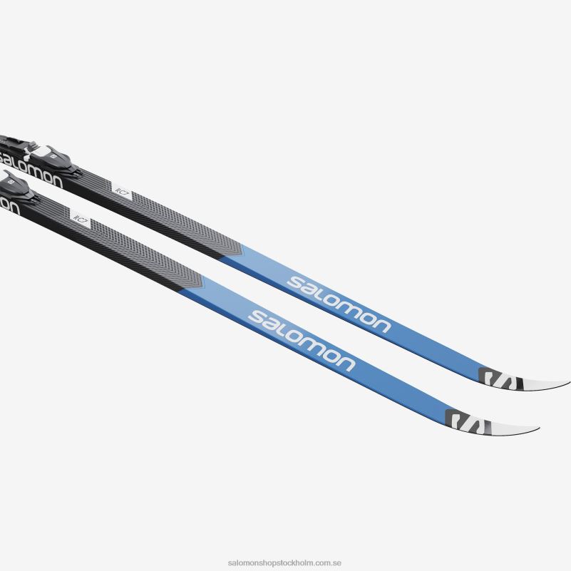 Salomon l41392000+ klassisk nordisk skidpaket för herrar - rc 7 eskin med (och prolink shift pro) T82RP688