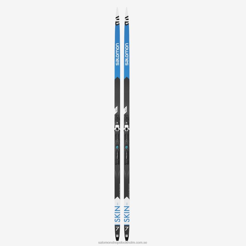 Salomon l41392000+ klassisk nordisk skidpaket för herrar - rc 7 eskin med (och prolink shift pro) T82RP688
