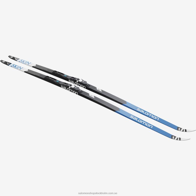 Salomon l41392000+ klassisk nordisk skidpaket för herrar - rc 7 eskin med (och prolink shift pro) T82RP688