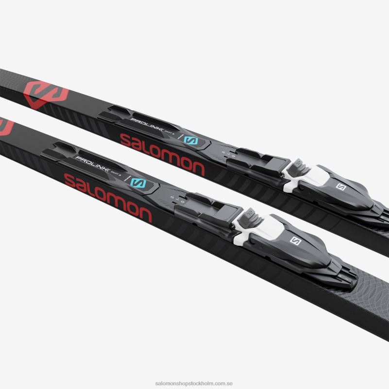 Salomon l41540500+ klassisk nordisk skidpaket för män - snowscape 9 skin (och prolink shift pro) T82RP678