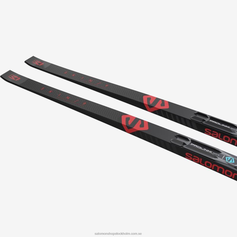 Salomon l41540500+ klassisk nordisk skidpaket för män - snowscape 9 skin (och prolink shift pro) T82RP678