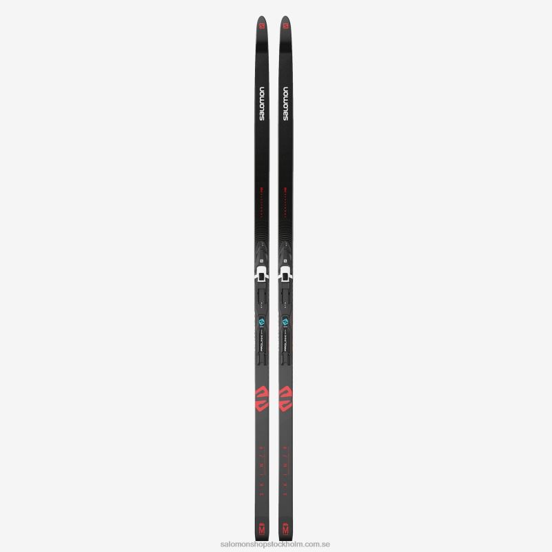 Salomon l41540500+ klassisk nordisk skidpaket för män - snowscape 9 skin (och prolink shift pro) T82RP678
