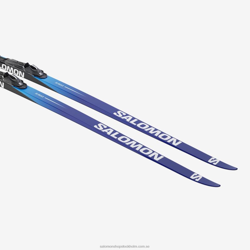 Salomon l47034000+ skridskoåkning herrpaket för längdskidor - s/max skate x-stiff (och prolink shift-in) T82RP673