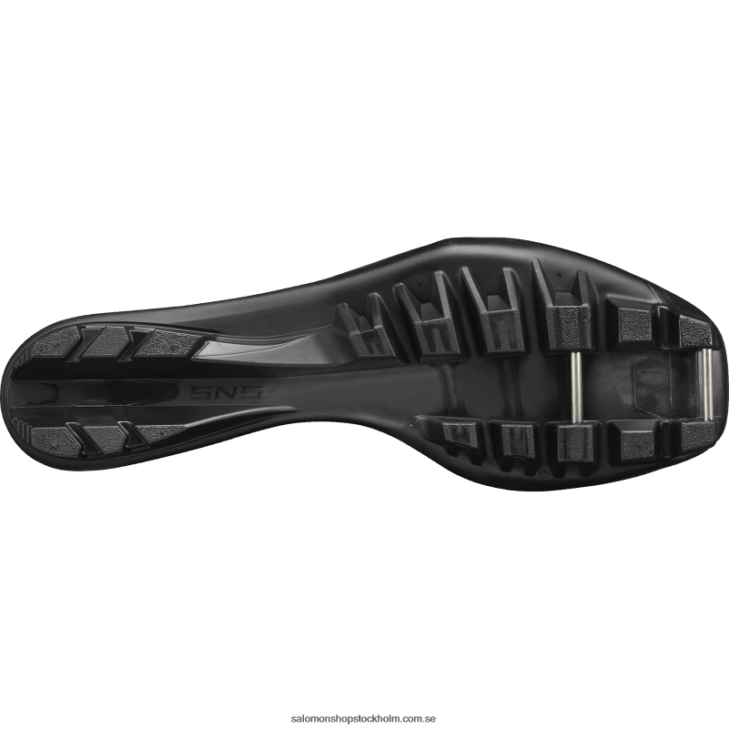 Salomon mörk marin/svart/processblå klassiska nordiska skridskoskor för män - pro combi pilot T82RP699