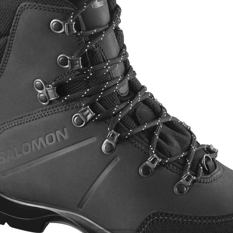 Salomon svart klassiska nordiska stövlar för män - escape outback T82RP692