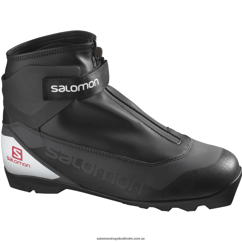 Salomon svart/vit/blå klassiska nordiska stövlar för män - escape plus prolink T82RP700