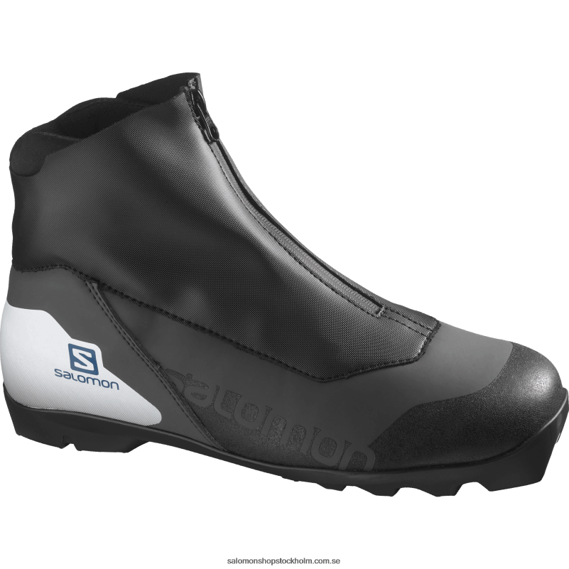 Salomon svart/vit/blå klassiska nordiska stövlar för män - escape prolink T82RP696
