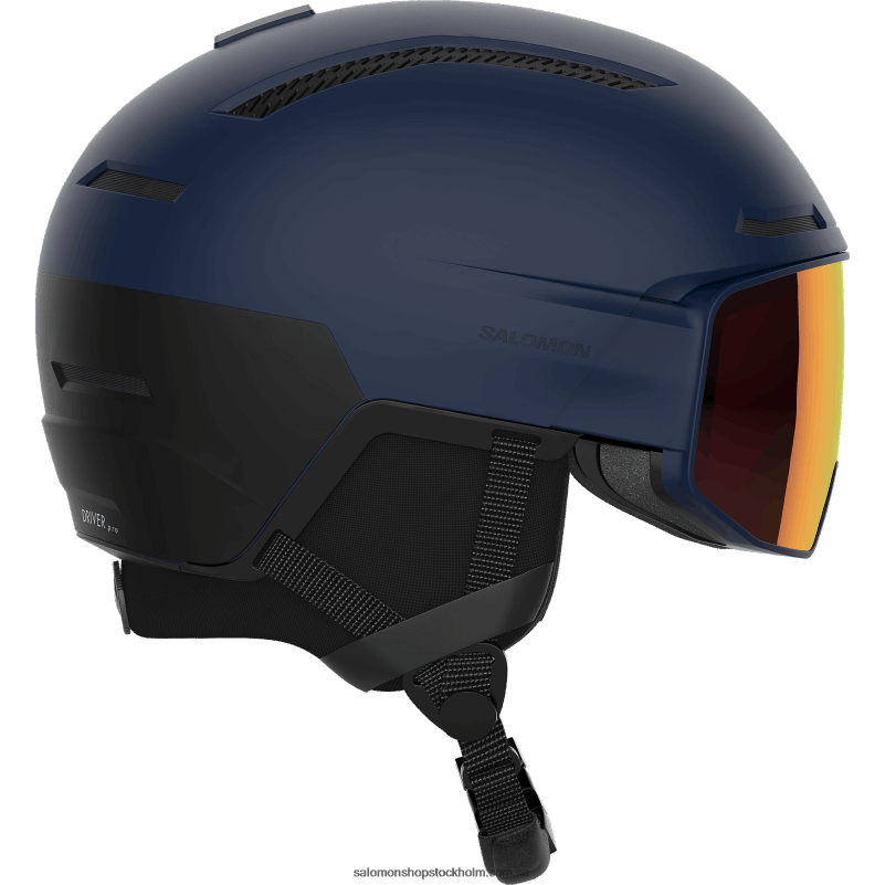 Salomon klänning blå/svart herrhjälm - driver pro sigma mips T82RP1270