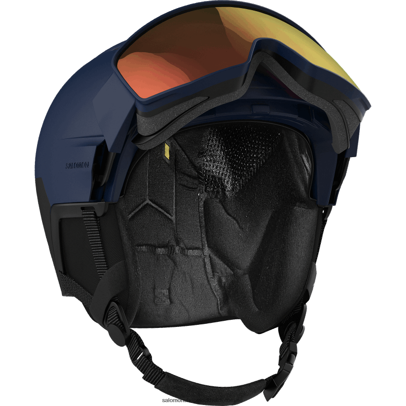 Salomon klänning blå/svart herrhjälm - driver pro sigma mips T82RP1270