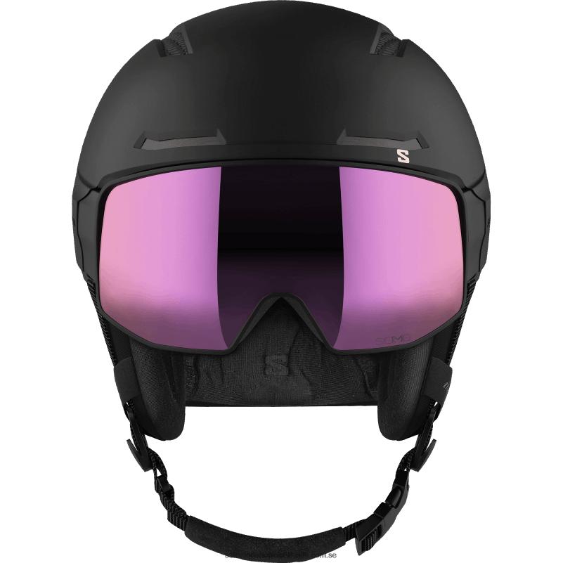 Salomon svart/rosa guld herrhjälm - driver pro sigma mips T82RP1271