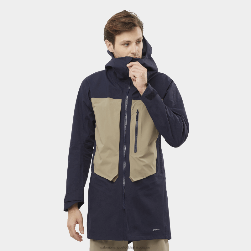 Salomon natthimlen/rostade cashewnötter skaljacka herr - hållning 3l lång T82RP551
