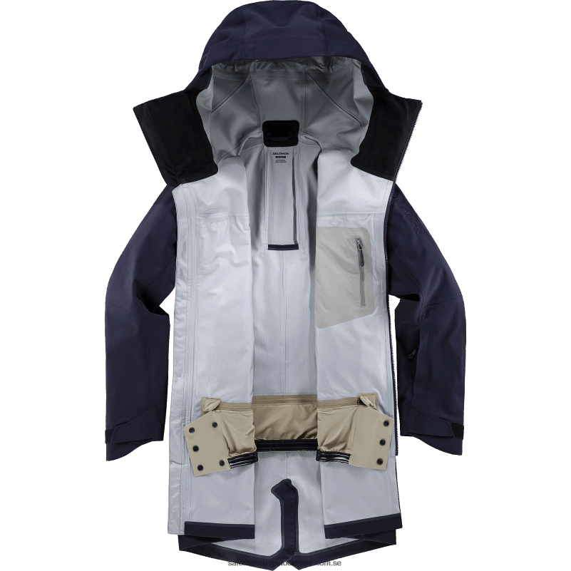 Salomon natthimlen/rostade cashewnötter skaljacka herr - hållning 3l lång T82RP551