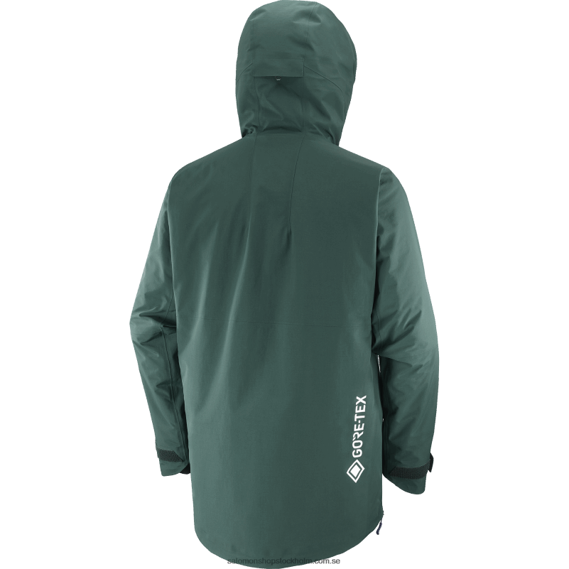 Salomon ponderosa tall/natthimlen Isolerad huvjacka för män - gravity gore-tex anorak T82RP557