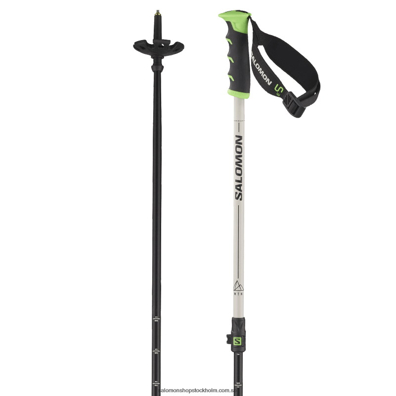 Salomon regnig dag/grönt alpina stavar för herrar - mtn alu s3 T82RP1247