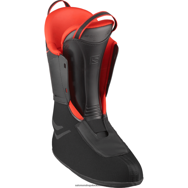 Salomon belluga metallic/röd metallic pistkängor för män - s/pro hv 120 T82RP1228