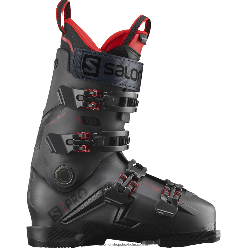 Salomon belluga/röd/svart pistkängor för män - s/pro mv 120 T82RP1222