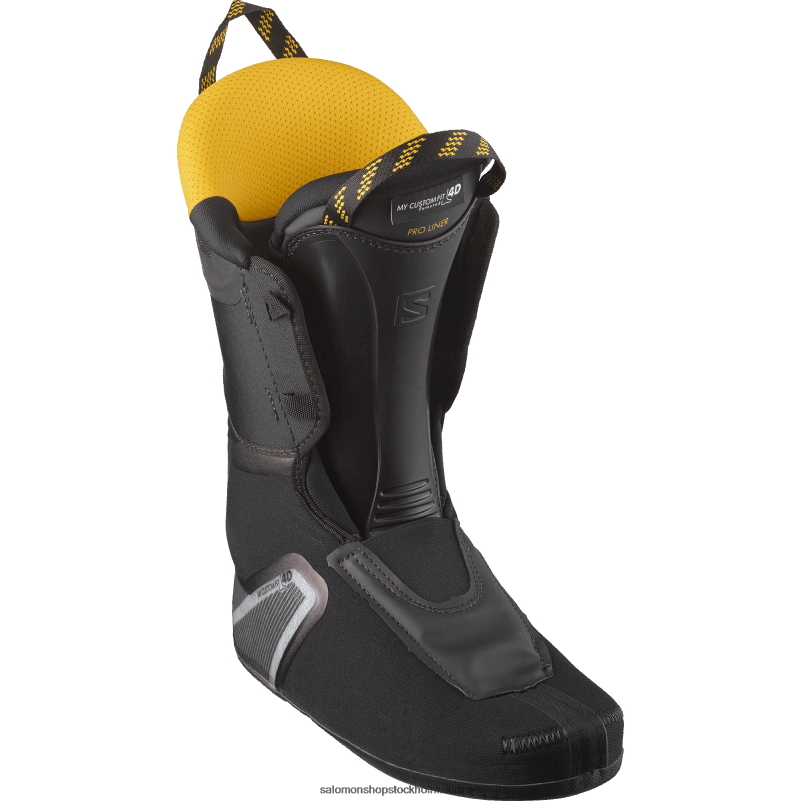 Salomon belluga/svart/solenergi friåkningsstövlar för män - shift pro 120 kl T82RP1218