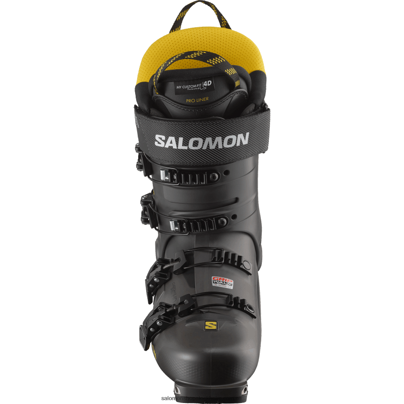 Salomon belluga/svart/solenergi friåkningsstövlar för män - shift pro 120 kl T82RP1218