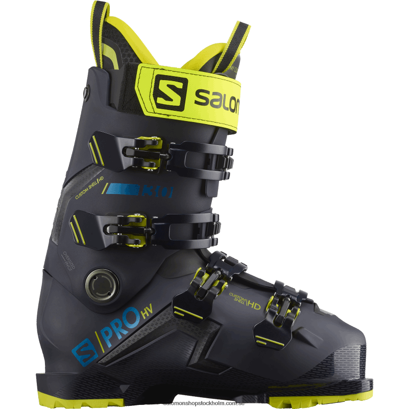 Salomon natthimlen/syragrön/svart pistkängor för män - s/pro hv 130 T82RP1227
