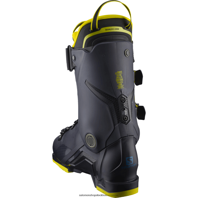 Salomon natthimmel/säkerhetsgul/medeltidsblå pistskor för män - s/pro 130 T82RP1217