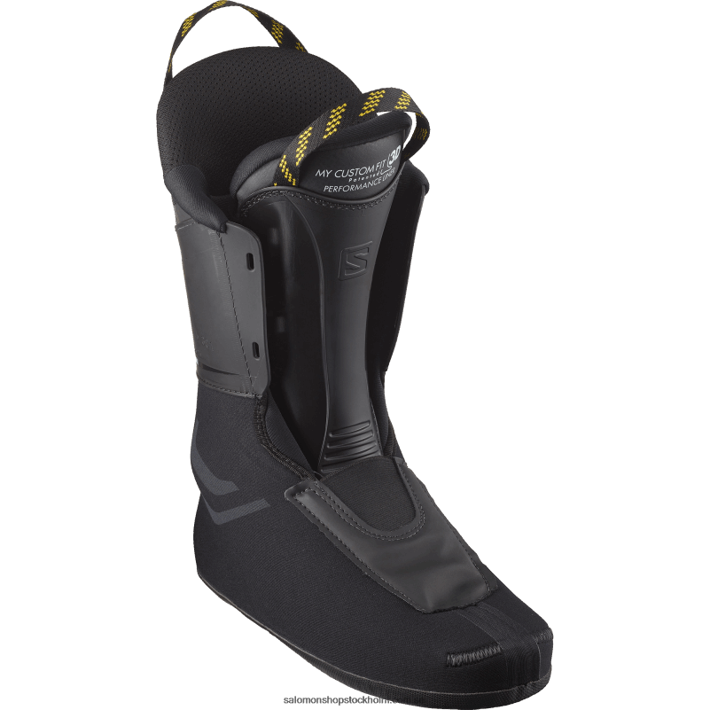 Salomon olja grön/svart/solenergi friåkningsstövlar för män - shift pro 100 kl T82RP1232