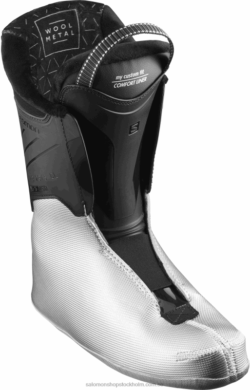 Salomon svart/antracit genomskinlig/orange allmountainstövlar för män - qst access 70 T82RP1239