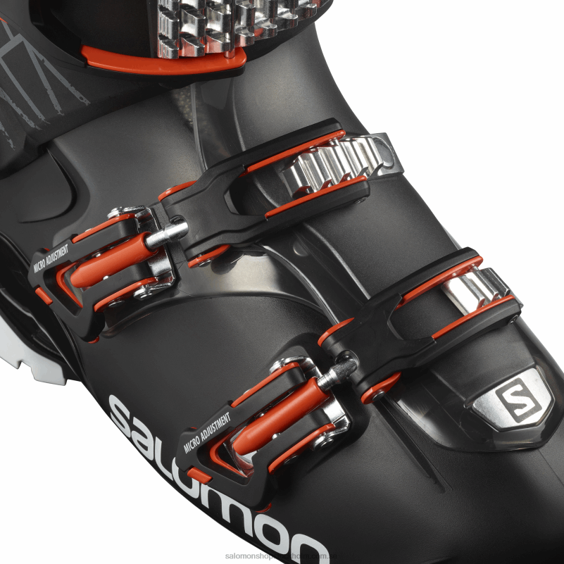 Salomon svart/antracit genomskinlig/orange allmountainstövlar för män - qst access 70 T82RP1239
