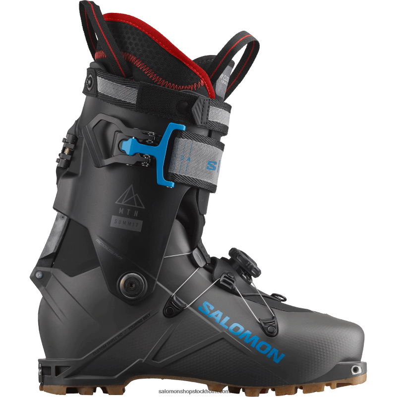 Salomon svart/antracit/trancendblå herrturistövlar - s/lab mtn toppmöte T82RP1216