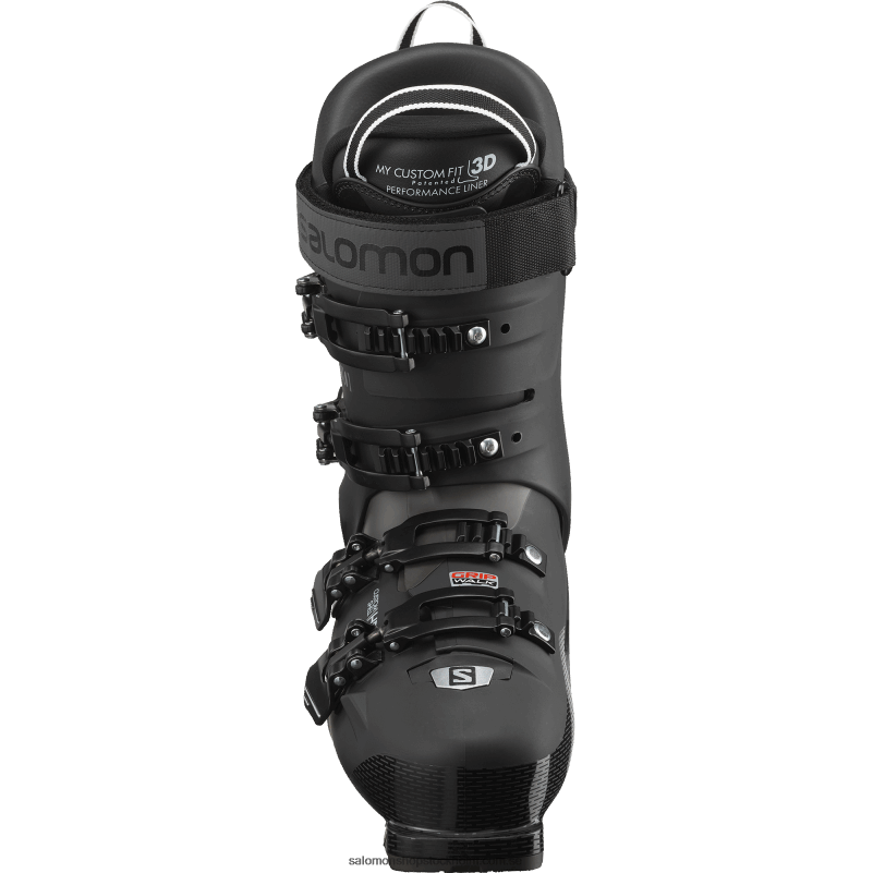 Salomon svart/belluga/grå pistkängor för män - s/pro hv 100 T82RP1229