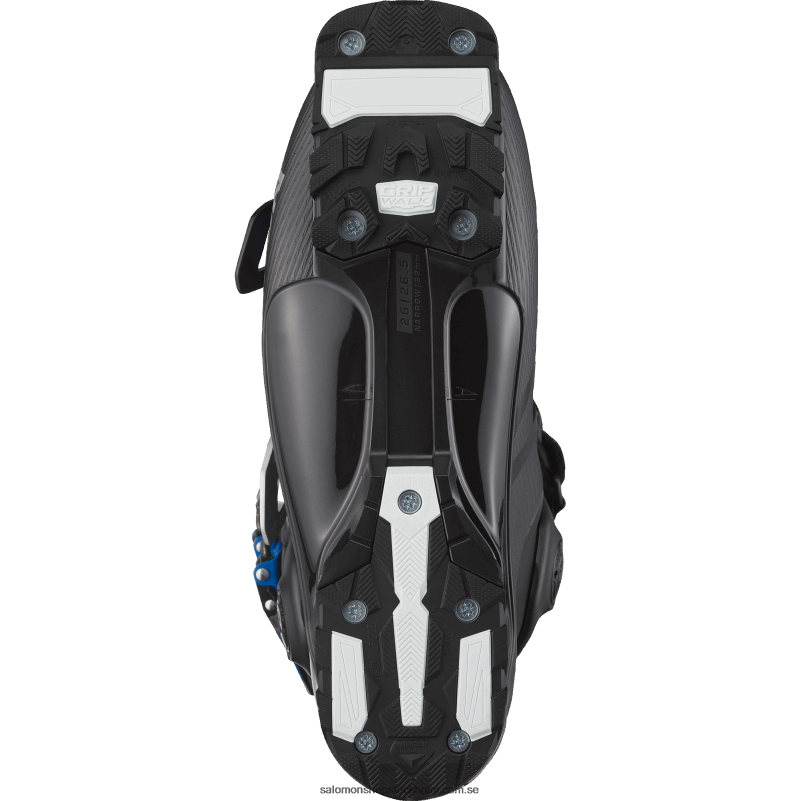 Salomon svart/raceblå pistkängor för män - s/pro alpha 120 el T82RP1220
