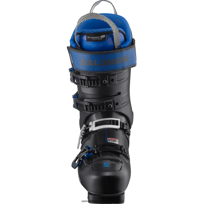 Salomon svart/raceblå pistkängor för män - s/pro alpha 120 el T82RP1220